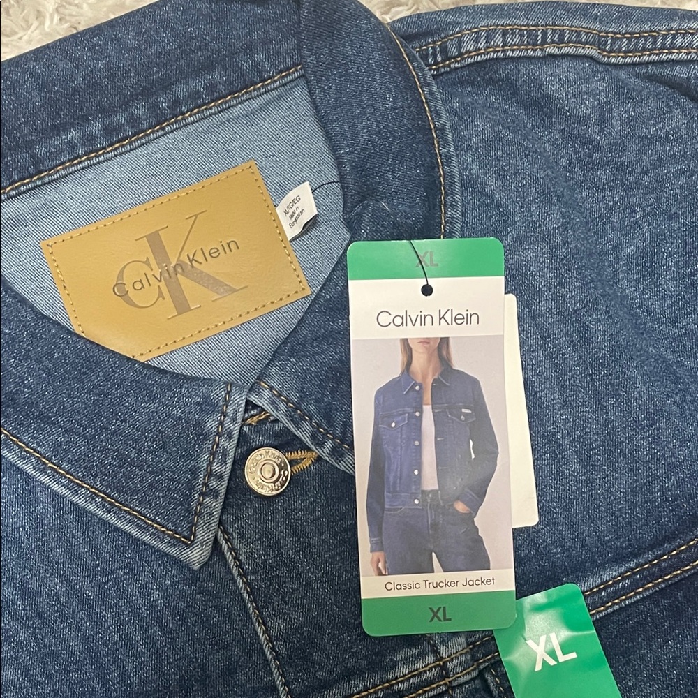 Calvin Klein Blue Denim Jacket
